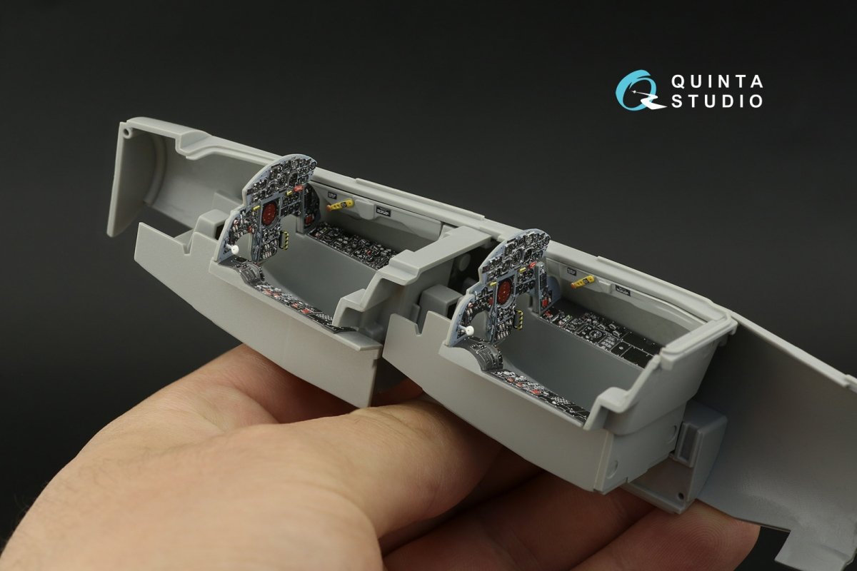 Quinta Studio QD32130 TF-104G 3D-Printed &amp;amp; coloured Interior on decal paper (Italeri) 1/32 – zdjęcie 13
