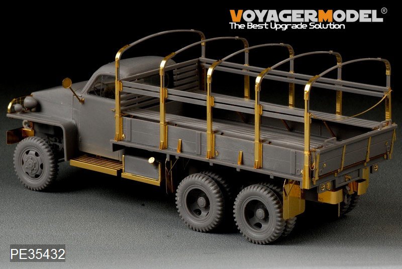 Maquette Voyager PE35432 Camion Studebaker US6 russe de la Seconde Guerre mondiale pour ITALERI 6499 / ICM 35511 1/35  – image 10