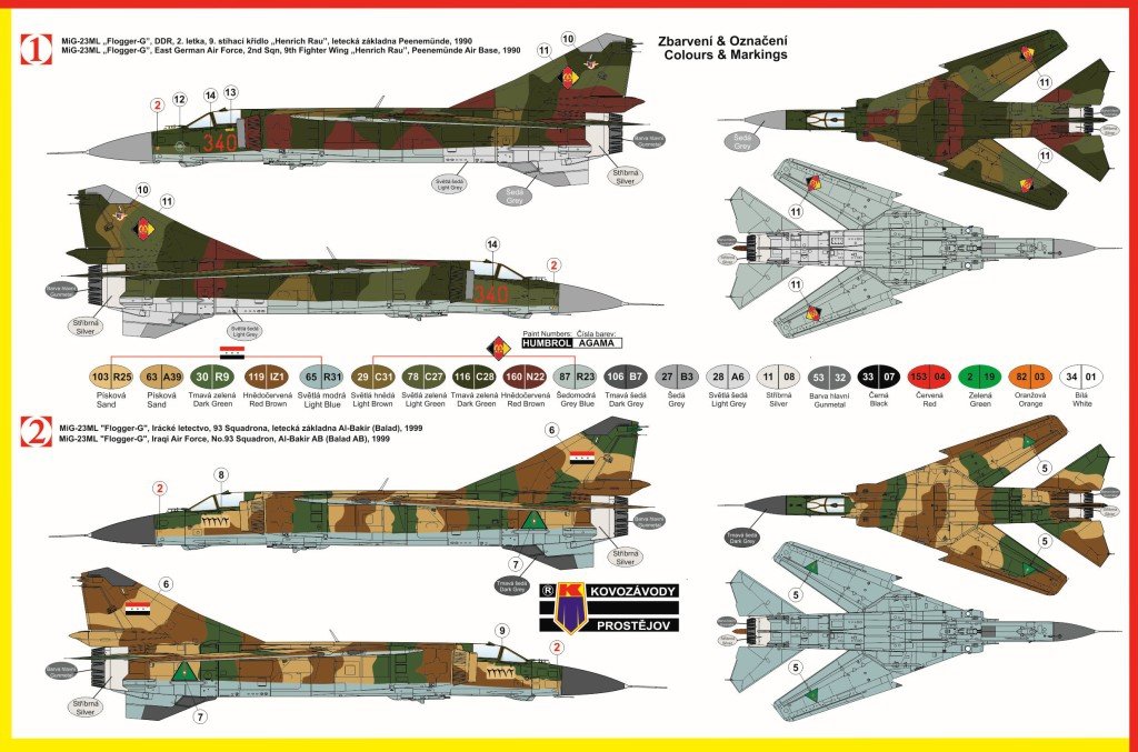 Kozavody Prostejov KPM0069 MiG-23ML 1/72 – image 2