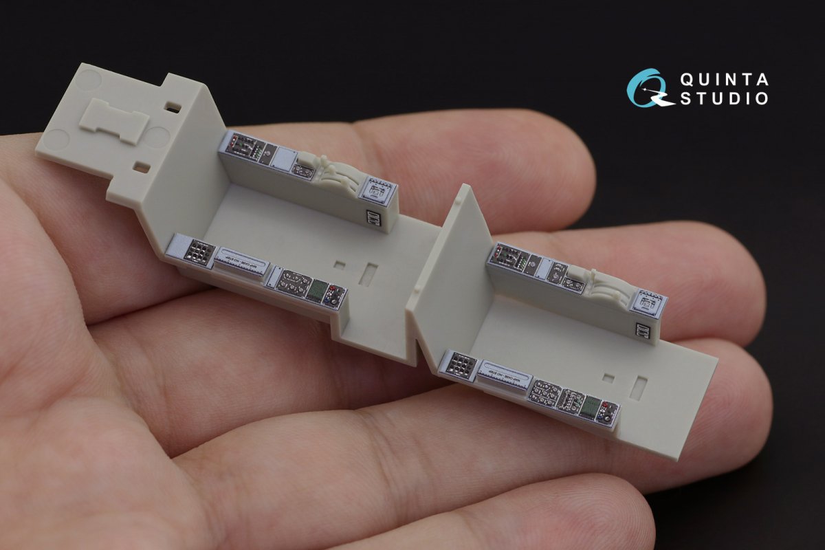 Quinta Studio QD48210 F-5F-2 3D-Printed &amp;amp; colored Interior on decal paper (AFV club) 1/48 – image 7