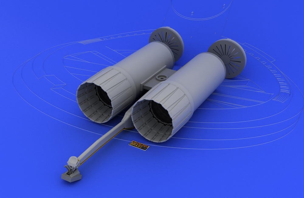 Eduard 632011 F-4 exhaust nozzles USN late 1/32 (Tamiya) – zdjęcie 3