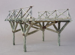 RT-Diorama 35546 Wooden bridge 1/35 – zdjęcie 7