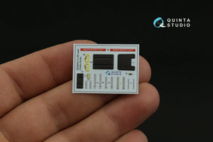 Quinta Studio QD48361 A-10C 3D-Printed &amp;amp; coloured Interior on decal paper (Hobby Boss) 1/48 – immagine 6