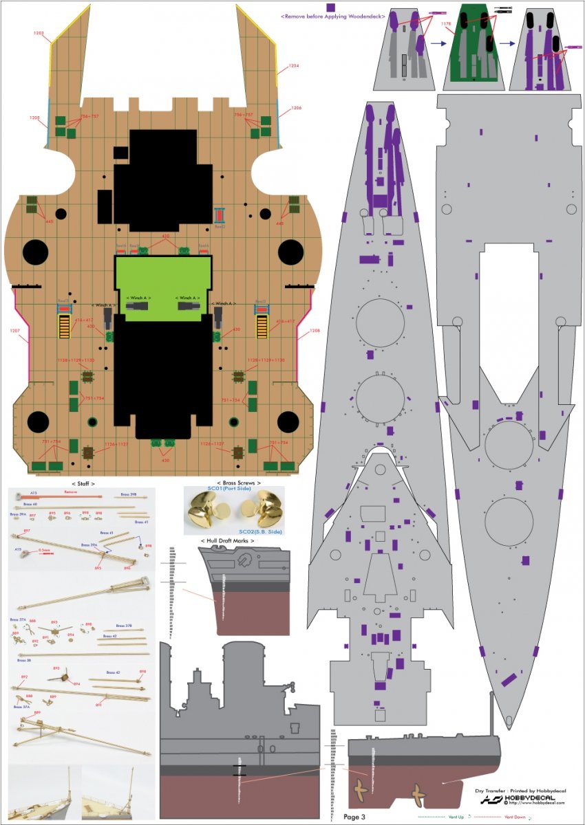 Pontos 23009F1 HMS HOOD 1941 Detail Up Set 1/200 – image 20