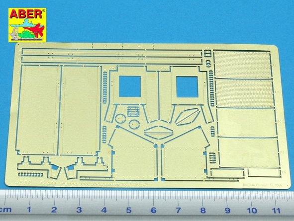Aber 35A080 Fenders for Jagdpanzer IV L/70(V) 1/35 – zdjęcie 2