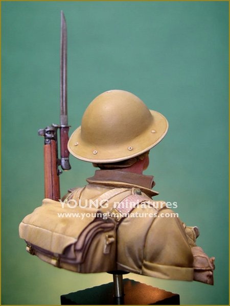 Young Miniatures YM1859 British Soldier Battle of EL ALAMEIN 1942 1/10 – Bild 4