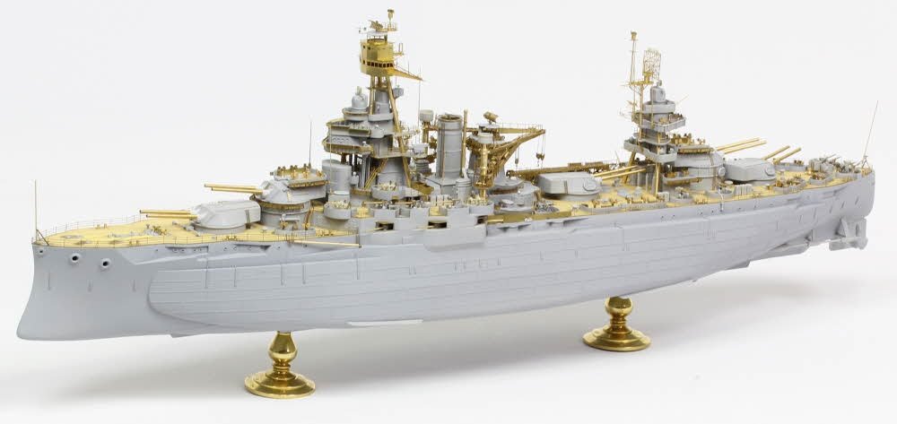 Pontos 35024FN USS BB-35 Texas 1945 Detail up set (Teak tone Deck) 1/350 – image 3