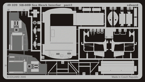 Eduard 49329 SH-60B interior 1/48 Italeri – zdjęcie 2