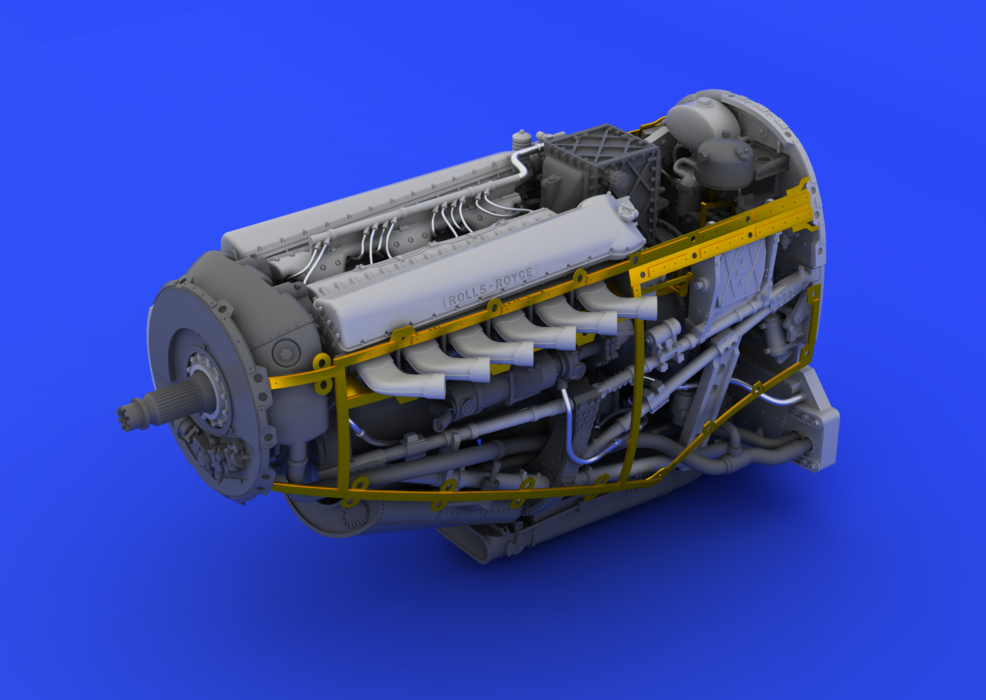 Eduard 648112 Spitfire Mk. IX engine 1/48 (Eduard) – zdjęcie 7