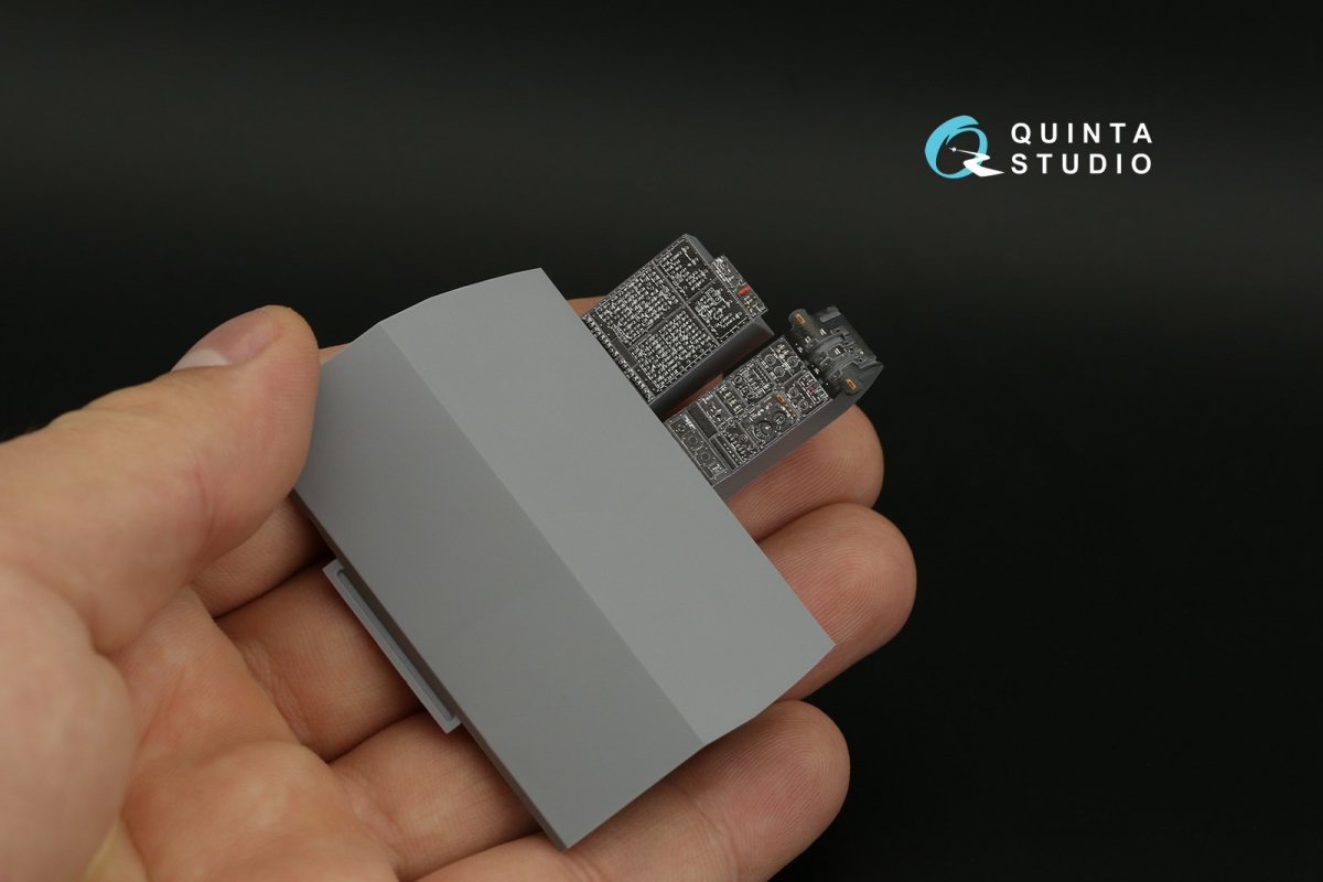 Quinta Studio QDS-35100 CH-54A 3D-Printed &amp;amp; coloured Interior on decal paper (ICM) (Small version) 1/35 – zdjęcie 6