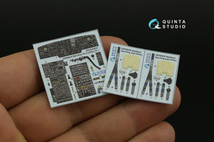 Quinta Studio QDS-48431 Westland Sea King HU.5 3D-Printed &amp;amp; coloured Interior on decal paper (Airfix) (Small version) 1/48 – immagine 4