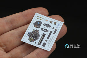 Quinta Studio QD32253 Horten Ho 229A 3D-Printed &amp;amp; colored Interior on decal paper (Takom) 1/32 – image 4