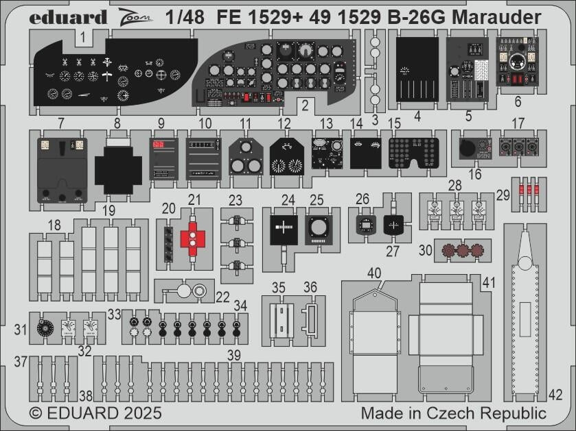 Eduard 491529 B-26G Marauder ICM 1/48 – image 2