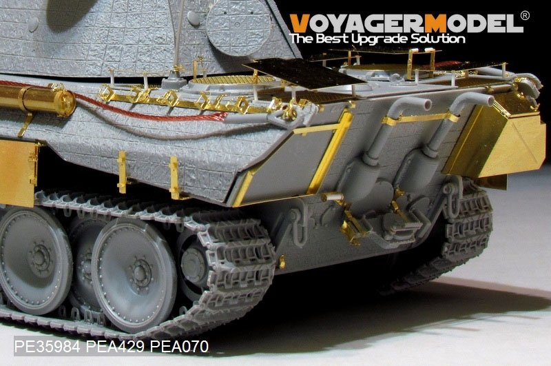 Voyager Model PE35984 WWII German Panther A Tank Early version Basic For TAKOM 2097 1/35 – image 12