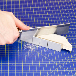 Modelcraft PSA35-260 Miter Box (Aluminum) For use with Razor Saws (140mm) – image 3