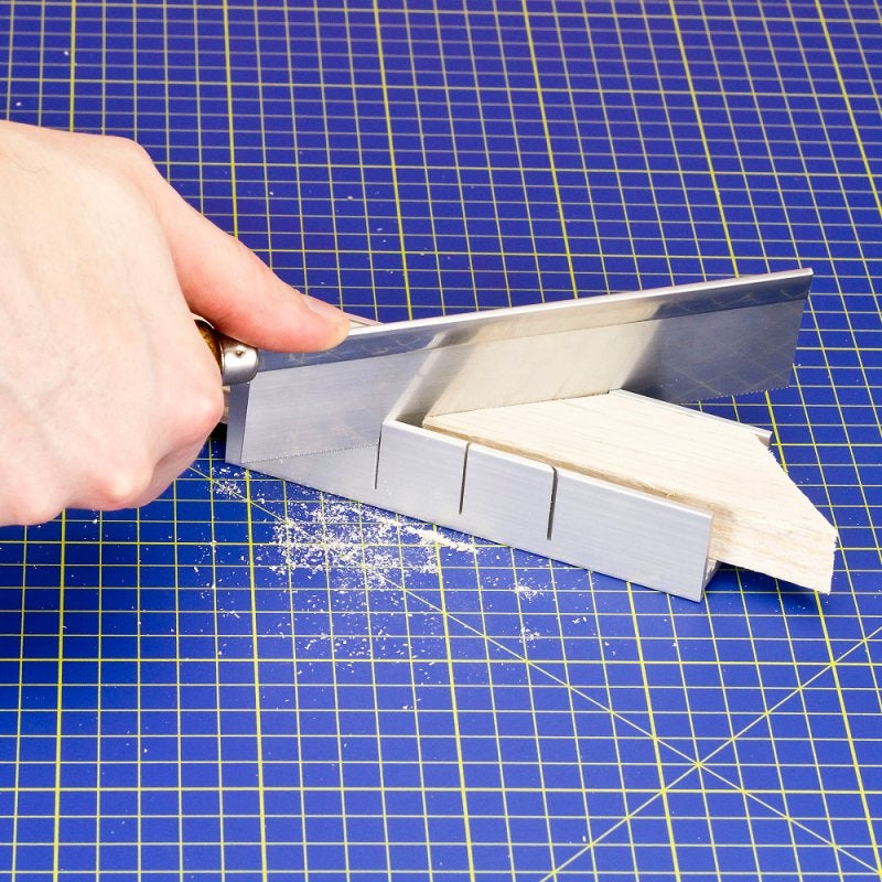 Modelcraft PSA35-260 Miter Box (Aluminum) For use with Razor Saws (140mm) – image 3