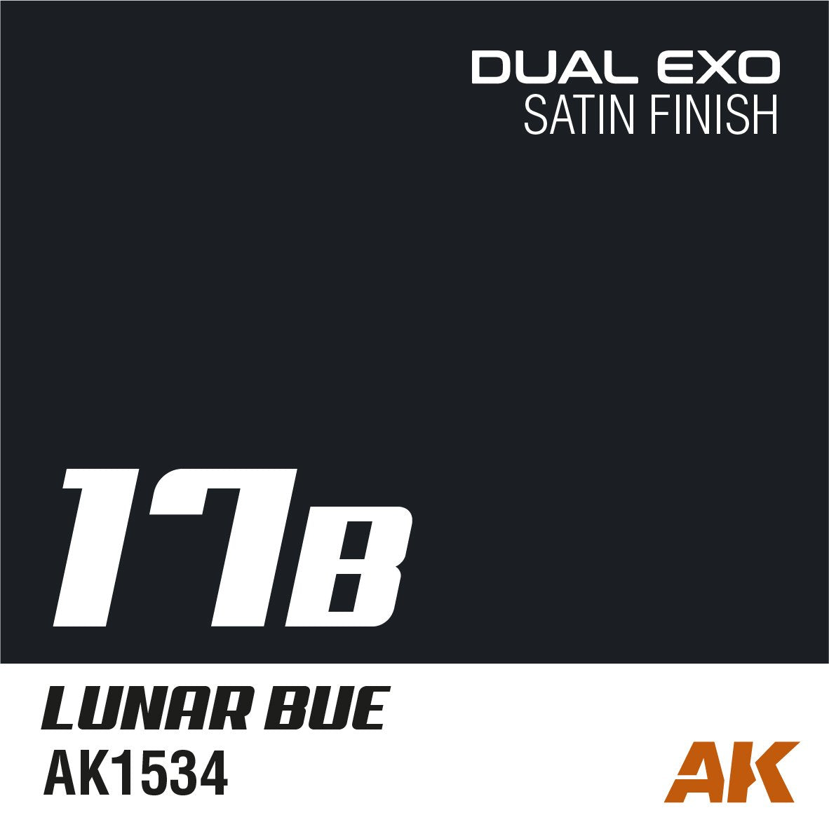 AK Interactive AK1561 DUAL EXO SET 17 – 17A GRAPHITE BLUE &amp;amp; 17B LUNAR BLUE – zdjęcie 3