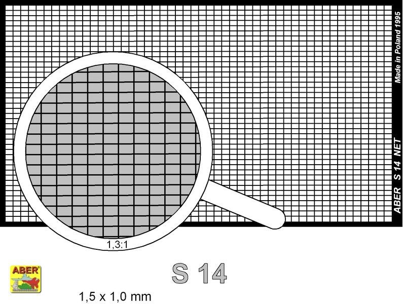 Aber S-14 Net 1,5 x 1,0 mm – zdjęcie 2