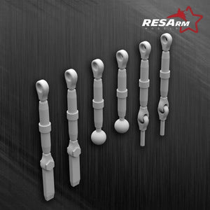 RESARM 48-05022 Turnbuckles TYPE 2 (3D resin printing) 1/48