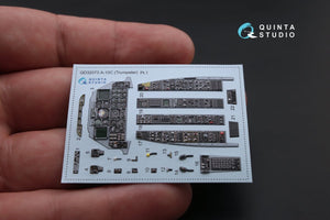 Quinta Studio QD32073 A-10C 3D-Printed &amp;amp; coloured Interior on decal paper (for Trumpeter kit) 1/32 – zdjęcie 4