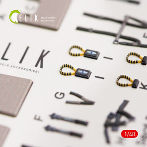 KELIK K48036 EA-18G &amp;quot;GROWLER&amp;quot; INTERIOR 3D DECALS FOR MENG KIT 1/48 – zdjęcie 5