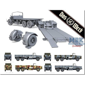 Das Werk DW35003 Faun L900 incl. Sd.Ah.115 1/35 – zdjęcie 3
