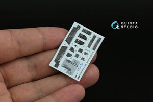 Quinta Studio QD72077 F/A-18C late 3D-Printed &amp;amp; coloured Interior on decal paper (Academy) 1/72 – zdjęcie 4