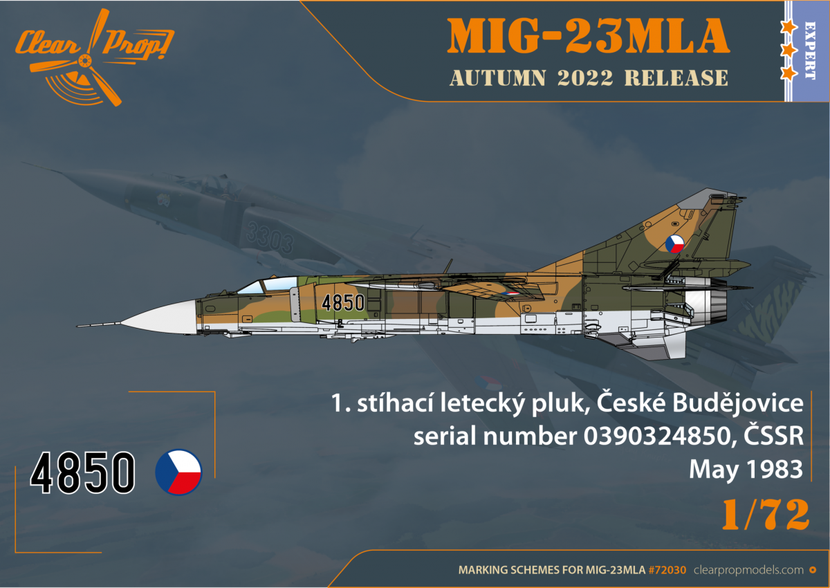 Clear Prop! CP72030 MiG-23MLA Flogger-G EXPERT KIT 1/72 – image 3
