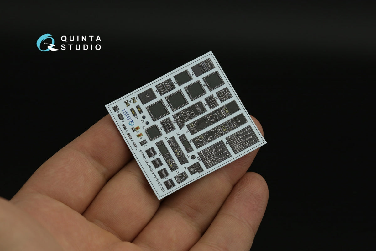 Quinta Studio QD35104 AH-64DI Saraf 3D-Printed &amp;amp; colored Interior on decal paper (Takom) 1/35 – image 6