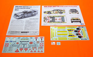 Beemax 24017 Audi Sport Quattro S1 [E2] 1986 Monte Carlo Rally Version 1/24 – zdjęcie 6