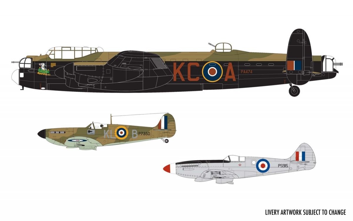 Airfix 50182 Battle of Britain Memorial Flight Gift Set 1/72 – zdjęcie 2