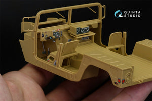 Quinta Studio QD35039 HUMVEE Family 3D-Printed &amp;amp; coloured Interior on decal paper (Tamiya) 1/35 – zdjęcie 2