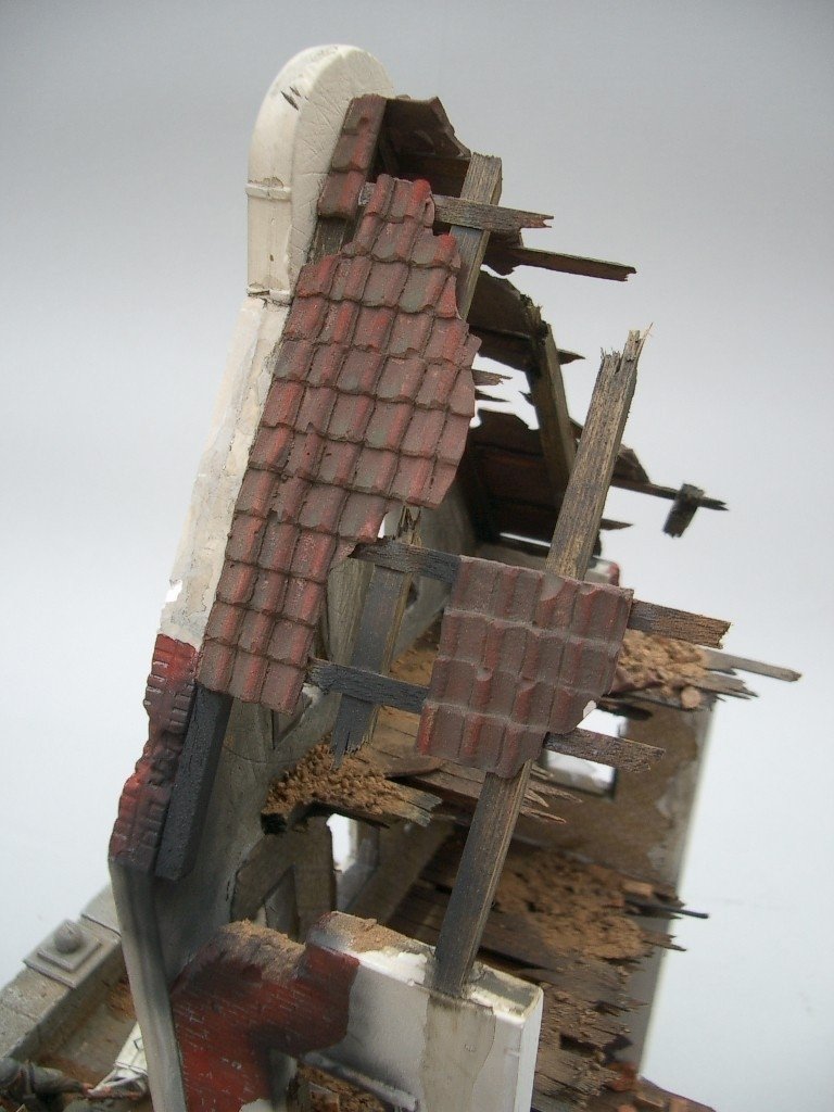 RT-Diorama 35007 Roof tiles with chimney 1/35 – image 6