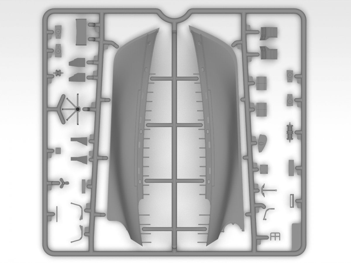 ICM S012 KFK Kriegsfischkutter WWII German multi-purpose boat 1/144 – image 10