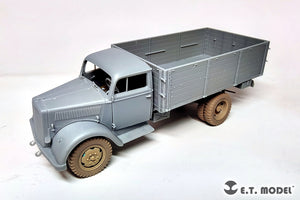 E.T. Model P35-169 WWII German 3t 4x2 Cargo Truck Sagged Wheels 1/35 – zdjęcie 6