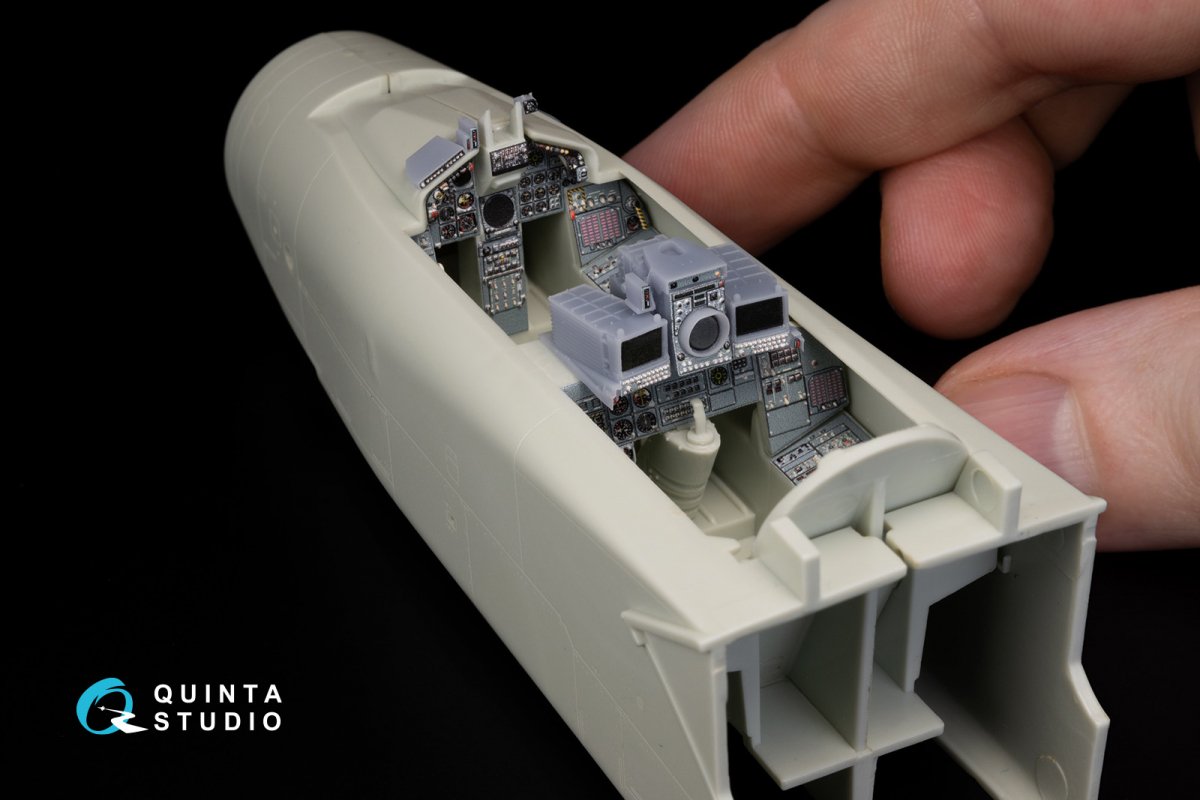 Quinta Studio QD+48054 Tornado IDS German 3D-Printed &amp;amp; coloured Interior on decal paper (Revell) (with 3D-printed resin parts) 1/48 – zdjęcie 12