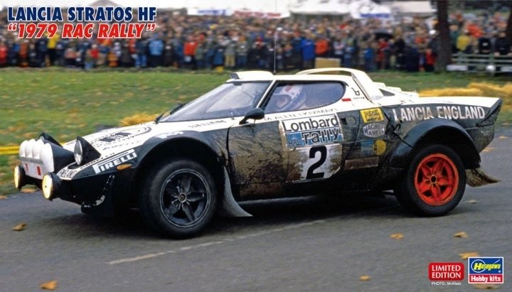 Hasegawa 20598 Lancia Stratos HF "1979 RAC Rally" 1/24