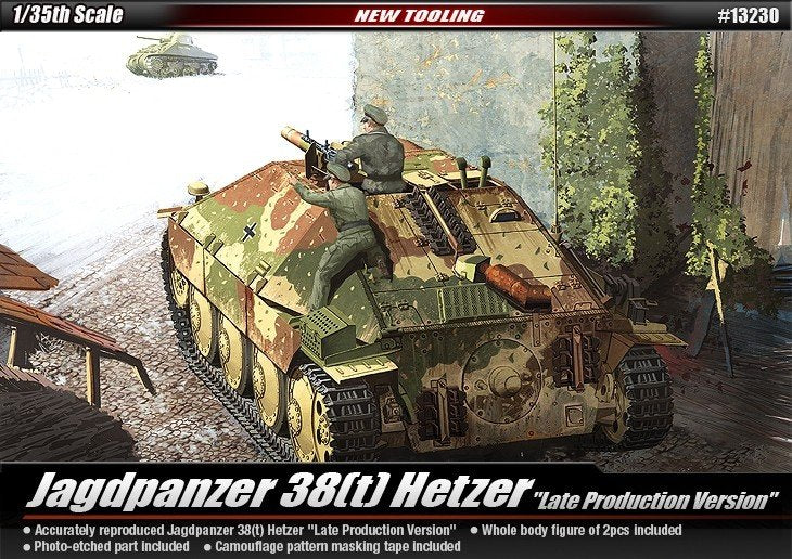 Academy 13230 Jagdpanzer 38(t) Hetzer (Late Production) 1/35