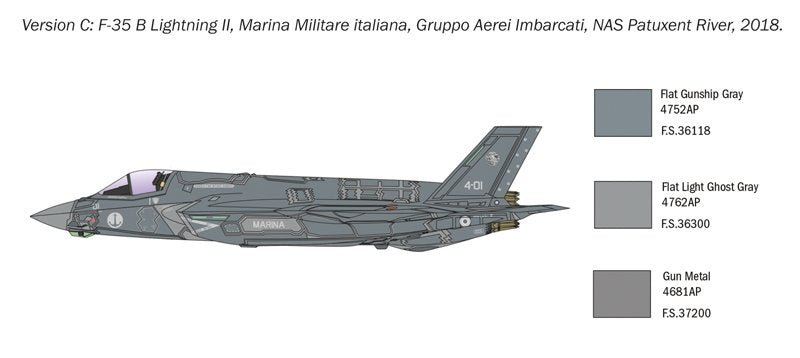 Italeri 1425 F-35 B Lightning II STOVL 1/72 – image 5