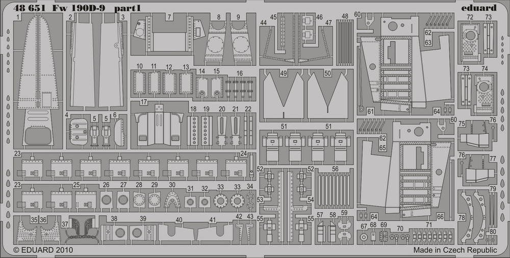 Eduard 48651 Fw 190D-9 1/48 EDUARD – zdjęcie 2