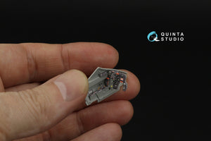 Quinta Studio QD48658 Hs 129B-3 3D-Printed &amp; coloured Interior on decal paper (Takom) 1/48