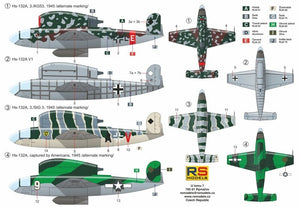 RS Models 92266 Henschel Hs-132 A 1/72 – image 6