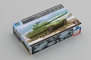 Trumpeter 09602 Soviet T-72 Ural with Kontakt-1 Reactive Armor 1/35 – image 2