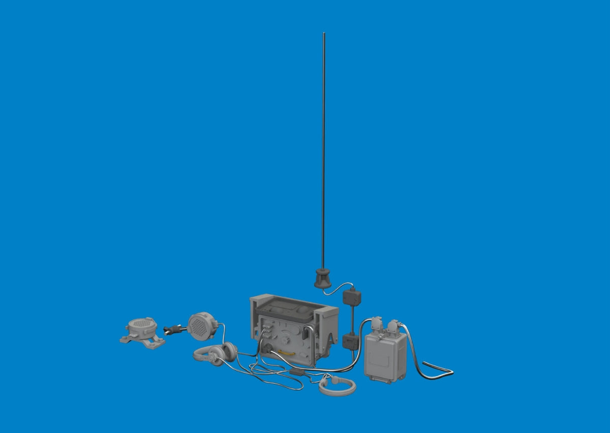Eduard 635038 Sd. Kfz. 250 radio equipment PRINT TAKOM 1/35 – zdjęcie 2