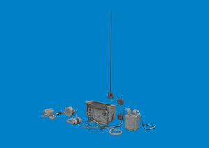 Eduard 635038 Sd. Kfz. 250 radio equipment PRINT TAKOM 1/35 – zdjęcie 2