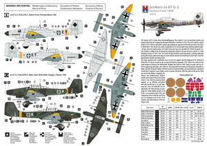 Hobby 2000 72072 Junkers Ju 87 G-2 Eastern Front 1944 ( ACADEMY + CARTOGRAF + MASKI ) 1/72 – imagen 2