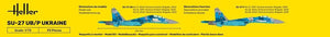 Heller 56371 Starter Set - SU-27 UB/P Ukraine 1/72 – image 3