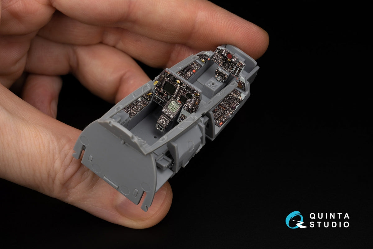 Quinta Studio QD+48448 F-4G early 3D-Printed &amp;amp; coloured Interior on decal paper (Zoukei Mura SWS) (with 3D-printed resin parts) 1/48 – zdjęcie 8