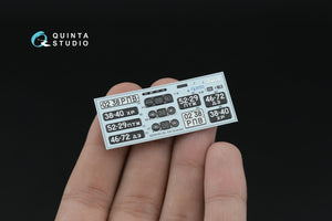 Quinta Studio QD35163 ZiL-130 3D-Printed &amp;amp; coloured Interior on decal paper (Zvezda) 1/35 – zdjęcie 5