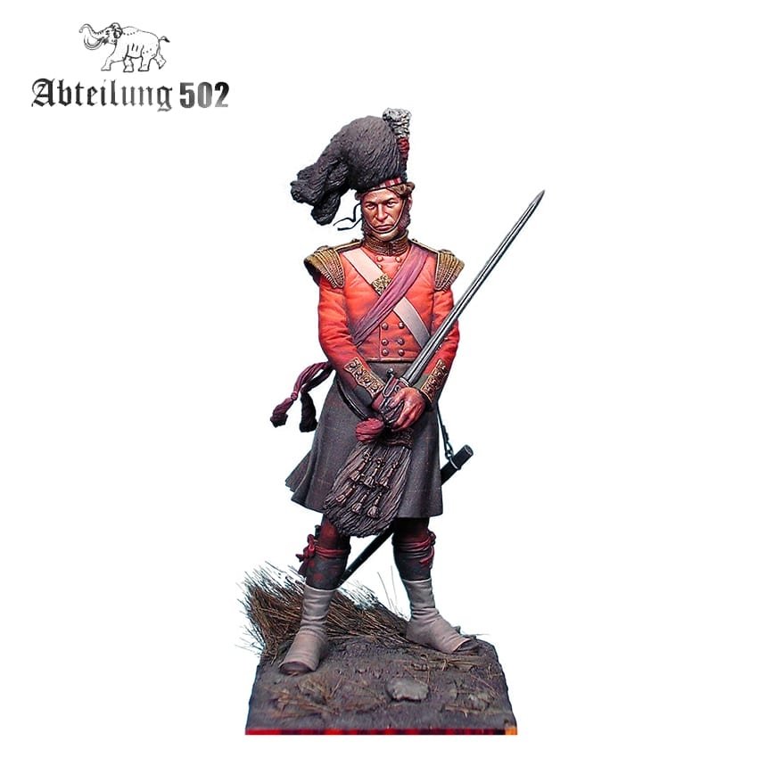 502 Abteilung ABT1010 79TH CAMERON HIGHLANDERS CRIMEA 1854. 54MM RESIN – zdjęcie 2